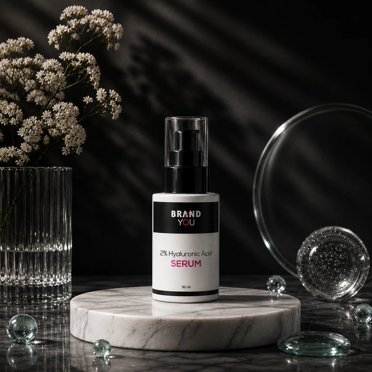 2% Hyaluronic Acid Serum product range